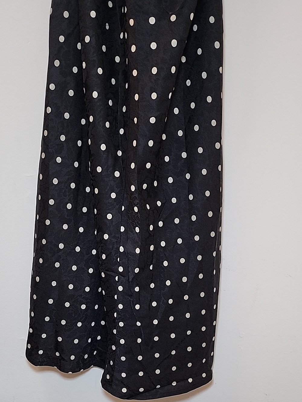 ASTR the Label Women's Quinn Polka-Dot Cutout Maxi Dress Size Meduim - Picture 16 of 16